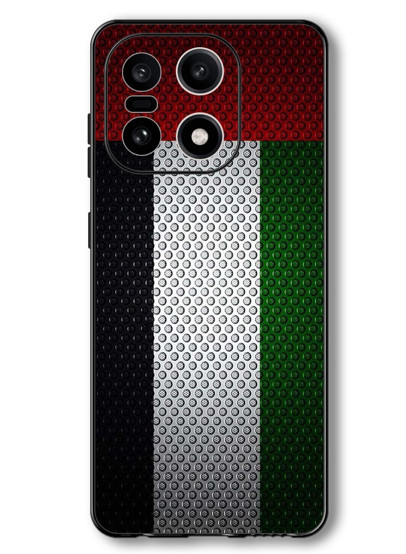 Theodor Case Compatible with OnePlus 15 6.78 Inch Protection Shockproof Bumper Cover UAE Flag - Image 1